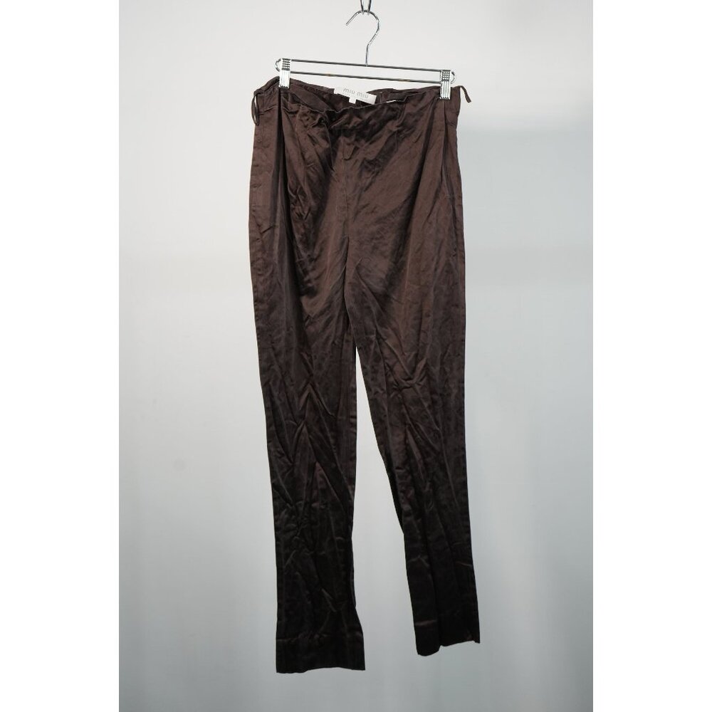 Miu Miu Silk Dress Pants